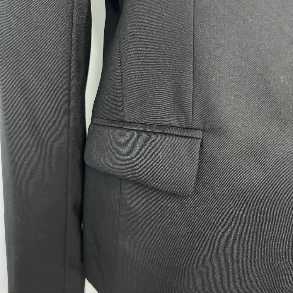 J. Crew 1035 Super 120's Wool Black Blazer Jacket - Picture 5 of 15